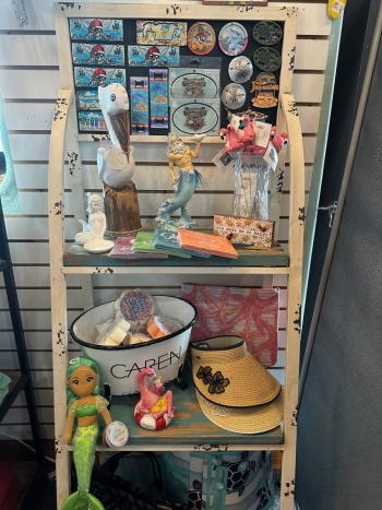 Cathy's Boutique display of merchandise