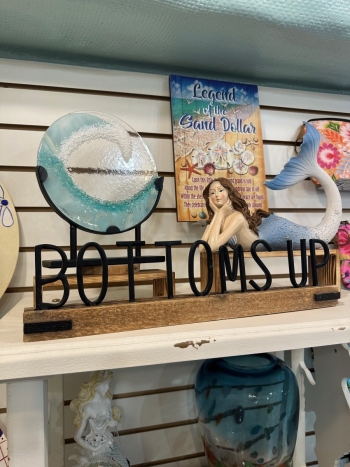Cathy's Boutique display of merchandise