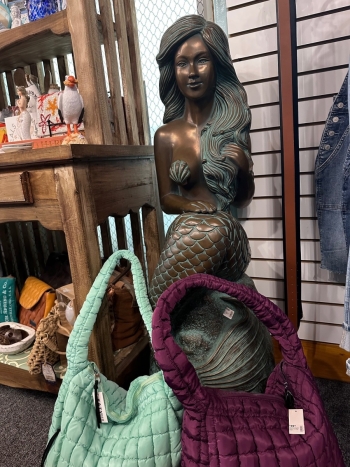 Cathy's Boutique display of merchandise