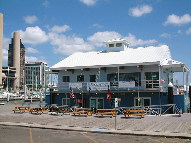Original Harrisons Landing floating barge