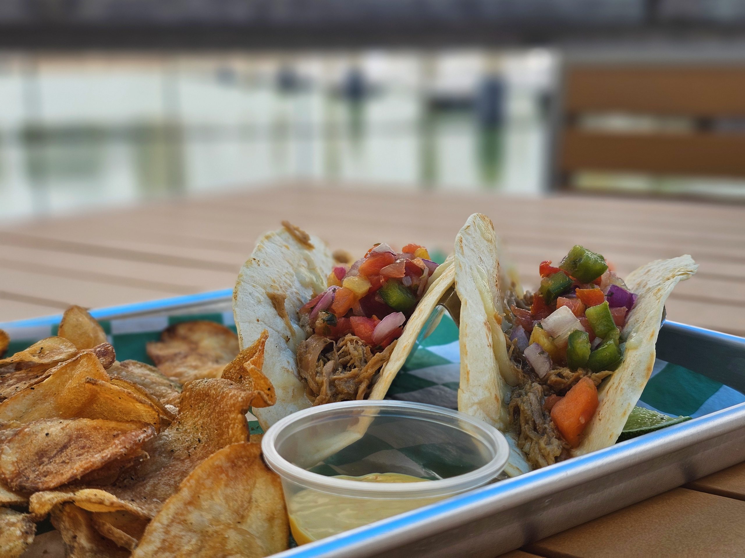 close up photo of fish tacos